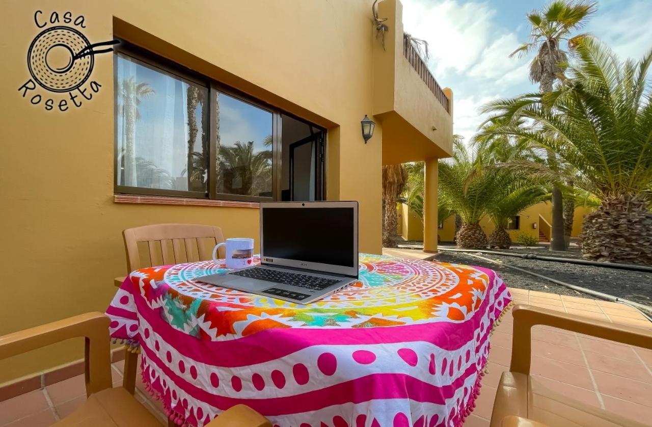 Family Casa Rosetta 4 Persons - Wifi And Pool Service Corralejo Exterior photo
